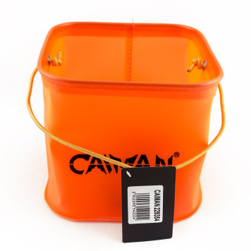Ведро складное квадратное Caiman EVA 7 л 21 см-2