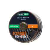 Поводковый материал в оплётке Carp Pro 7 м коричневый