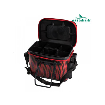 Ящик рыболовный Eastshark с держателями удилищ размер XL-2