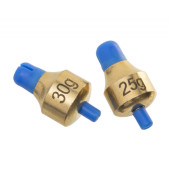 Глубиномер Flagman Push-Button Plummets Set XLarge 25г 30г