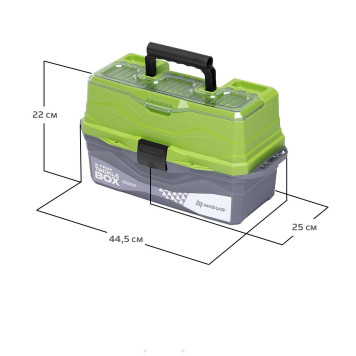 Ящик для снастей трехполочный Nisus Tackle Box-5