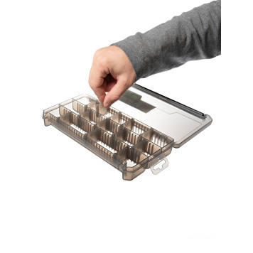 Коробка Три Кита для приманок КДП-2 дымка (230*115*35мм)-4