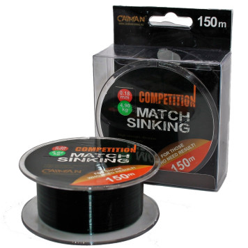 Леска Caiman Competition Match Sinking 150м черная