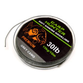 Поводковый материал CarpHunter PREMIUM 30lb (15кг) 10м (grey camo)