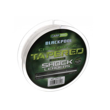 Шок лидер Carp Pro Blackpool Carp Tapered Leaders 0.3-0.57мм