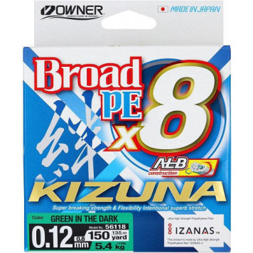 Шнур Owner Kizuna Broad PEx8 135м-1