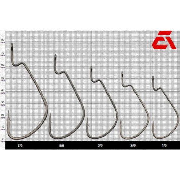 Крючок Azura Bass Powerful Hook-1
