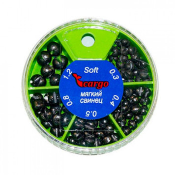 Набор малый Cargo Мягкий свинец Дробь 0,3-1,2г (259673)