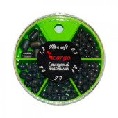 Набор малый Cargo Свинцовый пластилин Комби 0,3-1,2г (259667)