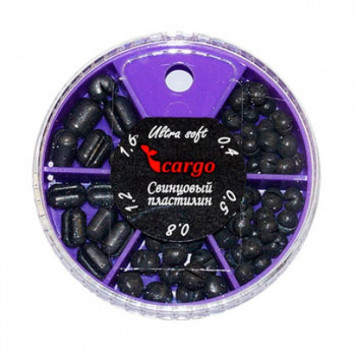 Набор малый Cargo Свинцовый пластилин Комби 0,4-1,6г (259668)