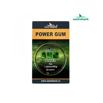 Фидергам EastShark POWER GUM green 7 м 1.0 мм
