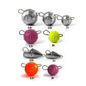 НАБОР свинцовых грузов Fanatik ЛАЙТ ДЖИГ (9 шт)