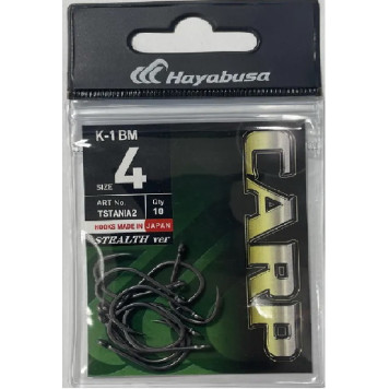 Крючки карповые Hayabusa K-1 BM