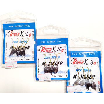 Джиг головки RiverX M-jigger Rock Fishing (крючок №8)