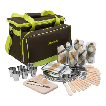Набор для пикника на 6 персон N-811 (6) NISUS-2