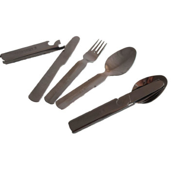 Набор столовых приборов Следопыт (ложка, вилка, нож, открывашка) PF-CWS-P59