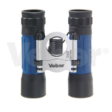 Бинокль Veber Sport NEW БН 12x25 синий/серебристый-2