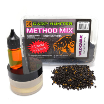 Методный микс пеллетсов CarpHunter Method mix Pellets + Fluoro + Liquid-6