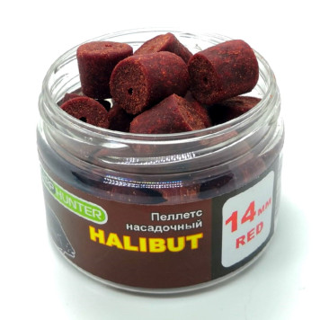 Пеллетс насадочный 14 мм Red Halibut CarpHunter 100мл