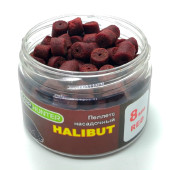 Пеллетс насадочный 8мм Red Halibut CarpHunter 100мл