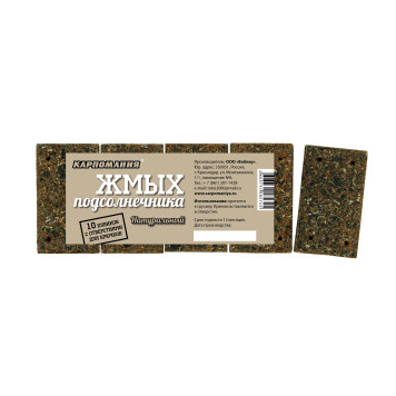 Жмых подсолнечника (макуха) Карпомания