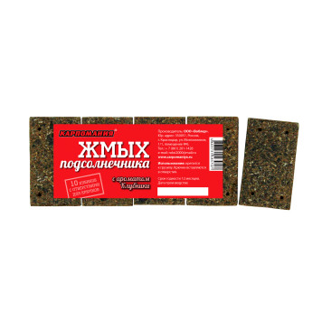 Жмых подсолнечника (макуха) Карпомания-3