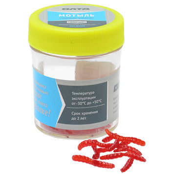 Искусственный съедобный мотыль (Олта), 200шт