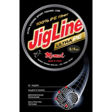 Шнур Momoi JigLine Ultra PE зеленый-1