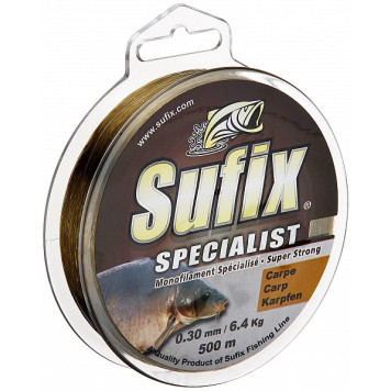 Леска монофильная SUFIX Specialist Carp Brown