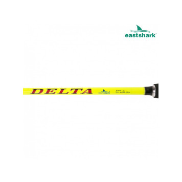 Спиннинг штекерный Eastshark Delta (100-200 гр) желтый 2,4 м-1