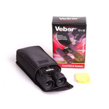 Бинокль Veber Sport БН 12x32 черный-1