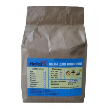 Щепа для копчения HELIOS 500 г