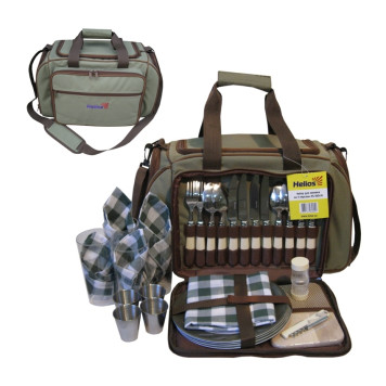 Набор для пикника на 4 персоны Helios HS-605(4)