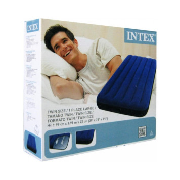 Надувной матрас Intex 99х191х25 см (без насоса)-2