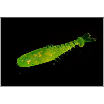 Мягкая приманка Microkiller Малек 30мм Лайм Флюо