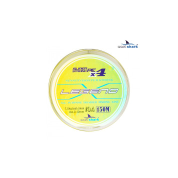 Шнур EastShark Legend X4 150м желтый