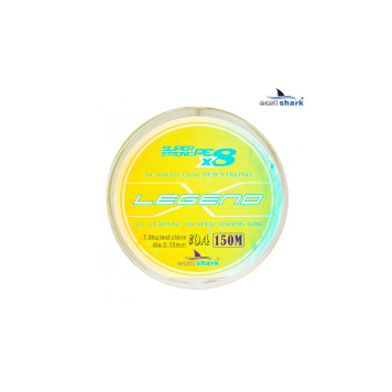 Шнур EastShark Legend X8 150м желтый