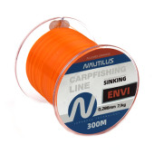 Леска карповая Nautilus Envi Fluoro orange 300м
