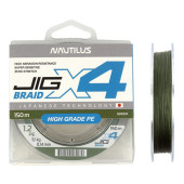 Шнур Nautilus X4 Jig Braid Green 150м