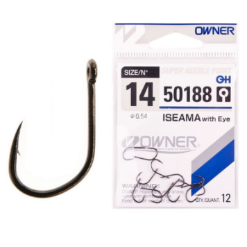 Крючки Owner Iseama with Eye  50188