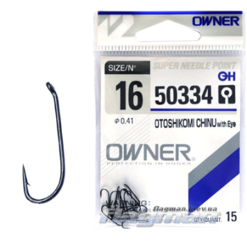 Крючки OWNER Otoshikomi Chinu 50334