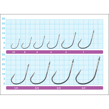 Крючки OWNER YAMAJIN WITH EYE 53853-1
