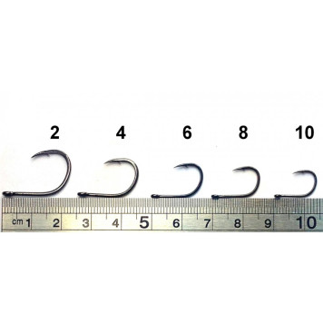 Крючки карповые HAYABUSA K-1 Никель-1