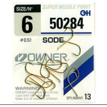 Крючки Owner  Sode  50284